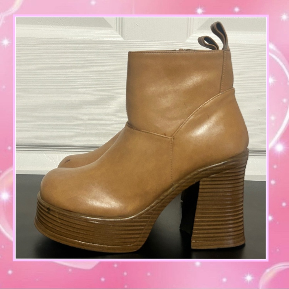 Vintage 90s Y2K Chunky Platform Boots - Picture 2 of 4